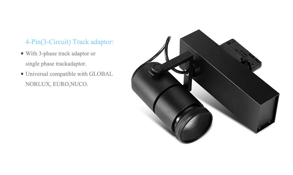 Led Track Light - TA Series - LED Track Lighting Heads - 2