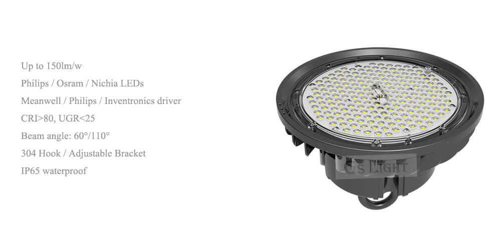 ufo led high bay light 200w