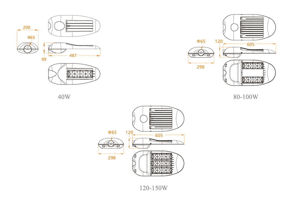 LED Street Light - X Series - LED Street Lights - 5