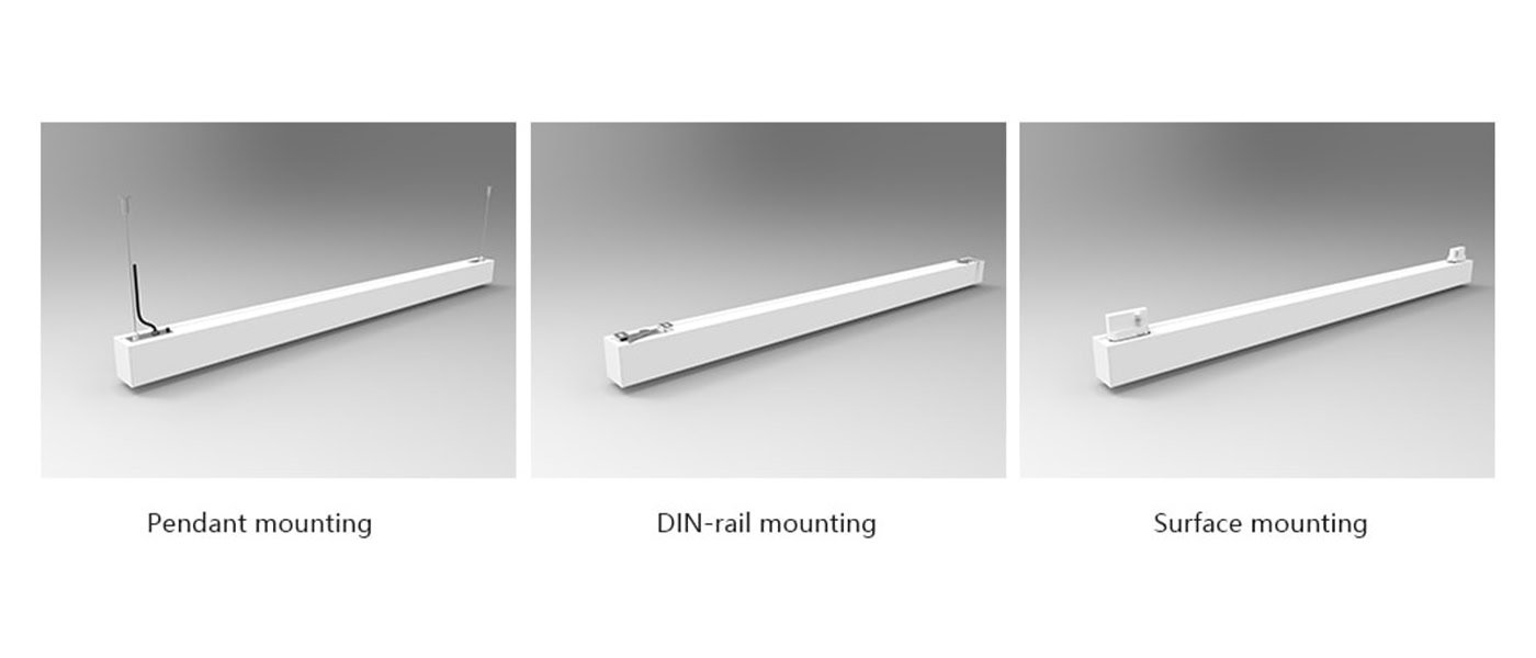 Linear Pendant Lighting - LN Series - LED Linear Lights - 6