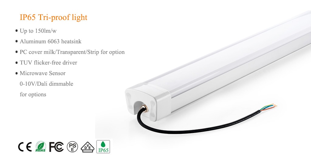 T Series LED Tri Proof Light - LED Tri Proof Lights - 1