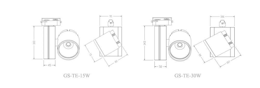 LED Track Lighting - LED Track Lighting Heads - 3