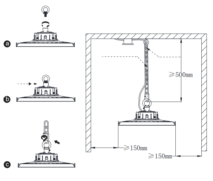 UFO High bay light - LED High Bay Lights - 7
