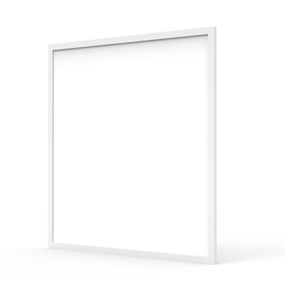 LED Panel Light Grated 600x600mm 6500K 2800lm Cool White Light Frosted Finish 