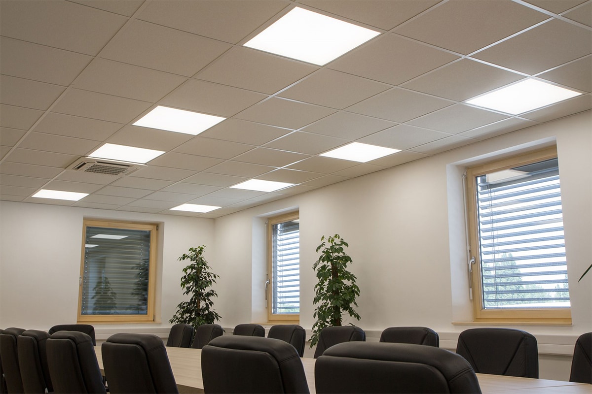 led panel office lighting solution