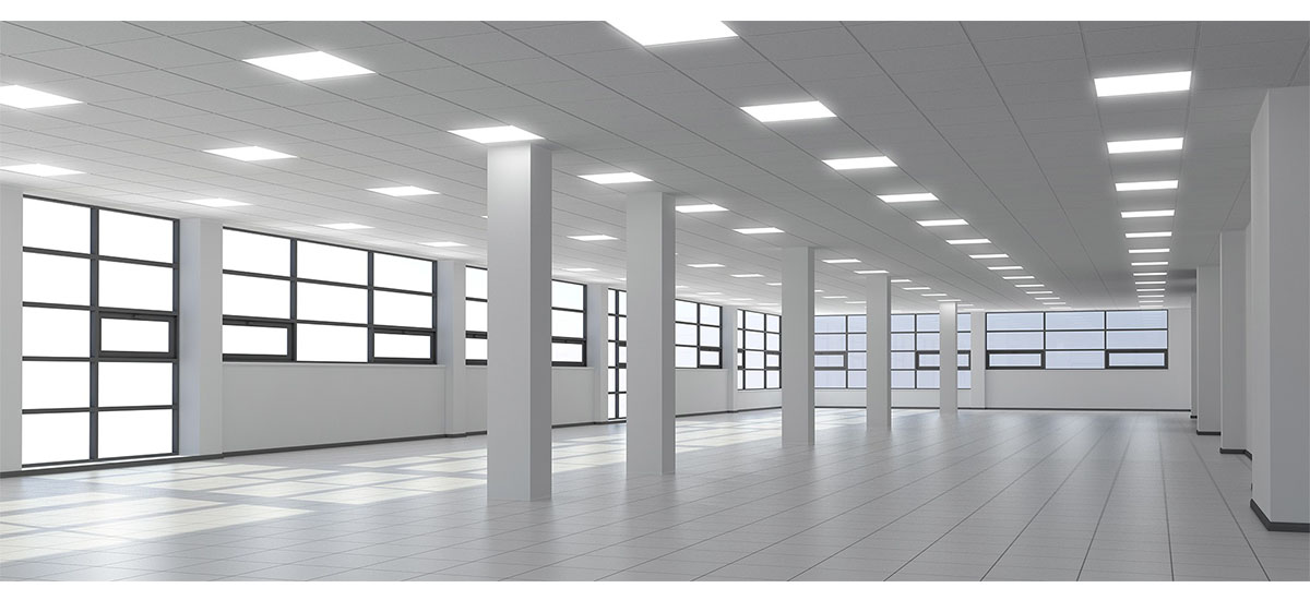 led panel light for office