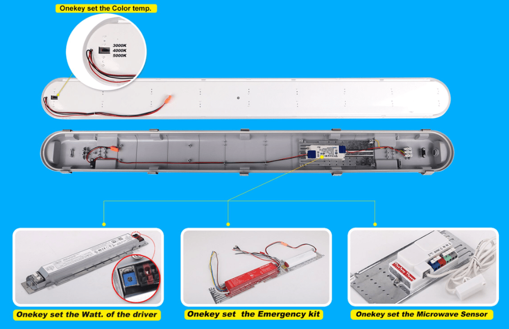 TL Series Led Tri-Proof Light - LED Tri Proof Lights - 6