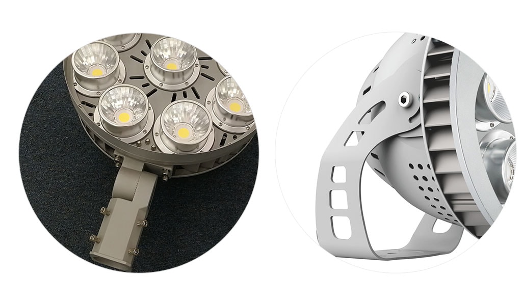 installazione di illuminazione sportiva