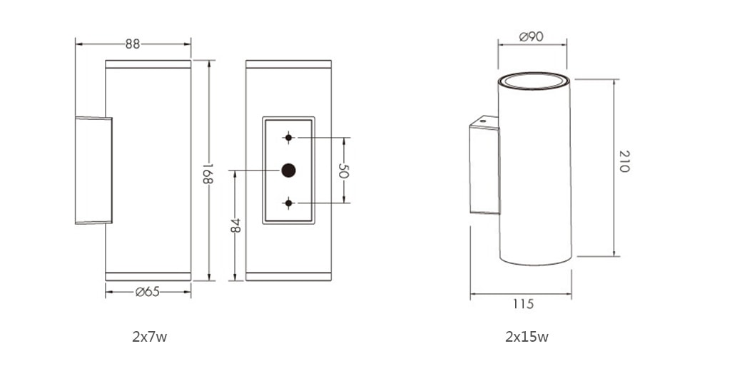 Exterior Wall Light - LED Wall Lights - 4