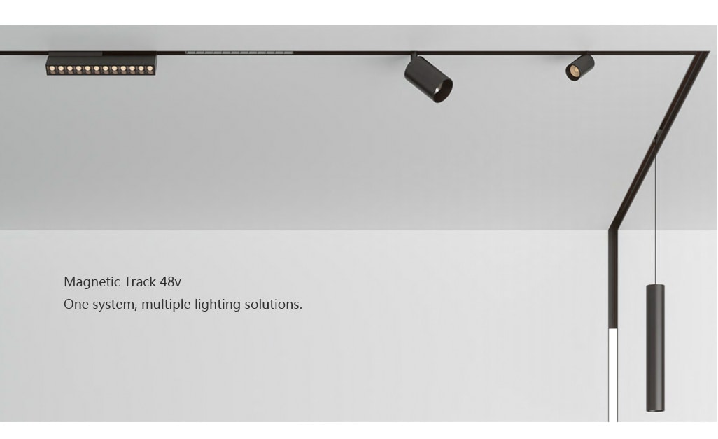 Magnetic Linear Adjustable Track Light 12W 48V - Magnetic Track Lights - 3