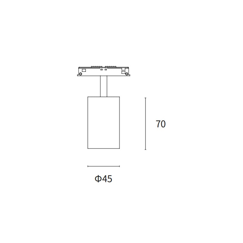 Magnetic Track Light 7W 48V