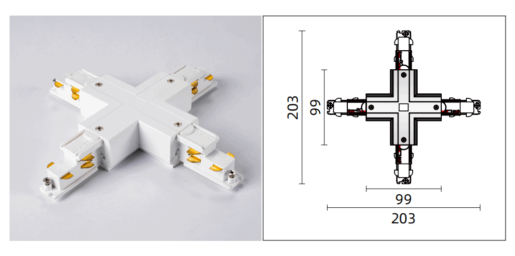 Dali Track Light + Connector 