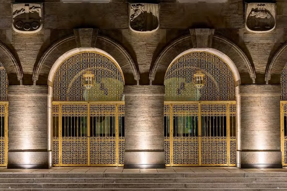 efecto de luz enterrada polarizada