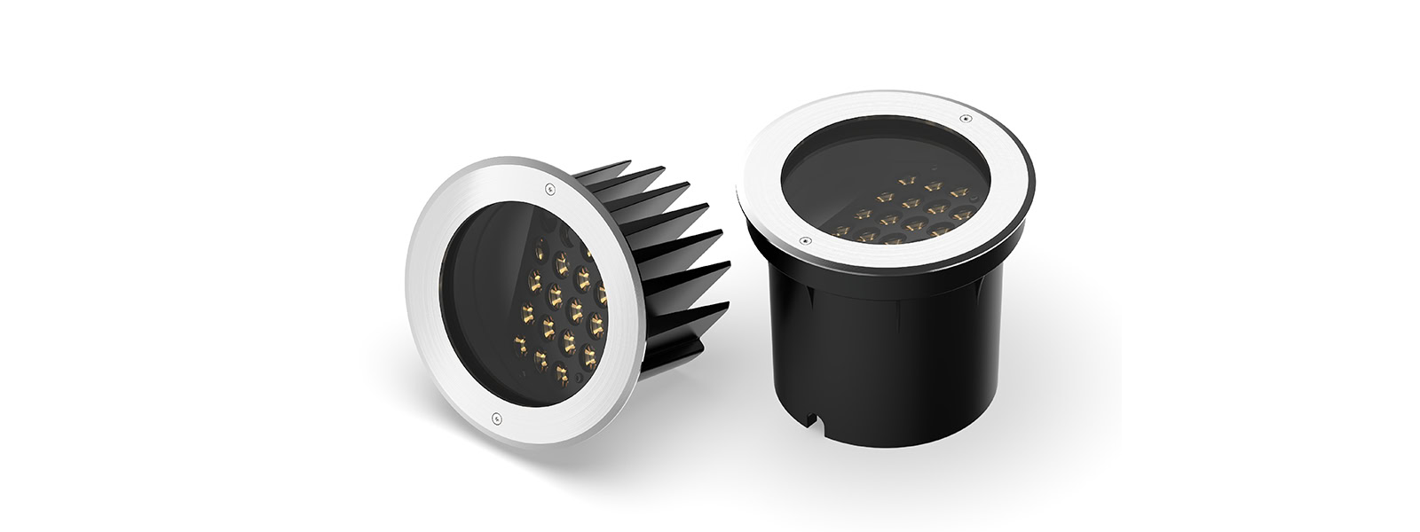 LED Lights In Ground -  - 1