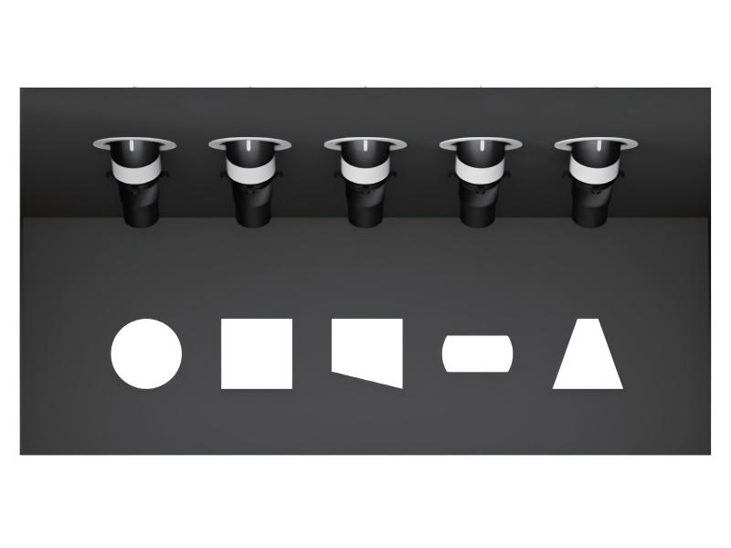 LED Recessed Track Lighting -  - 2
