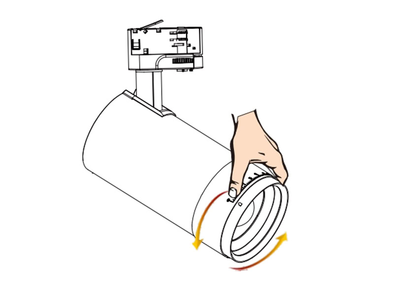 Zoomable Track Light -  - 1