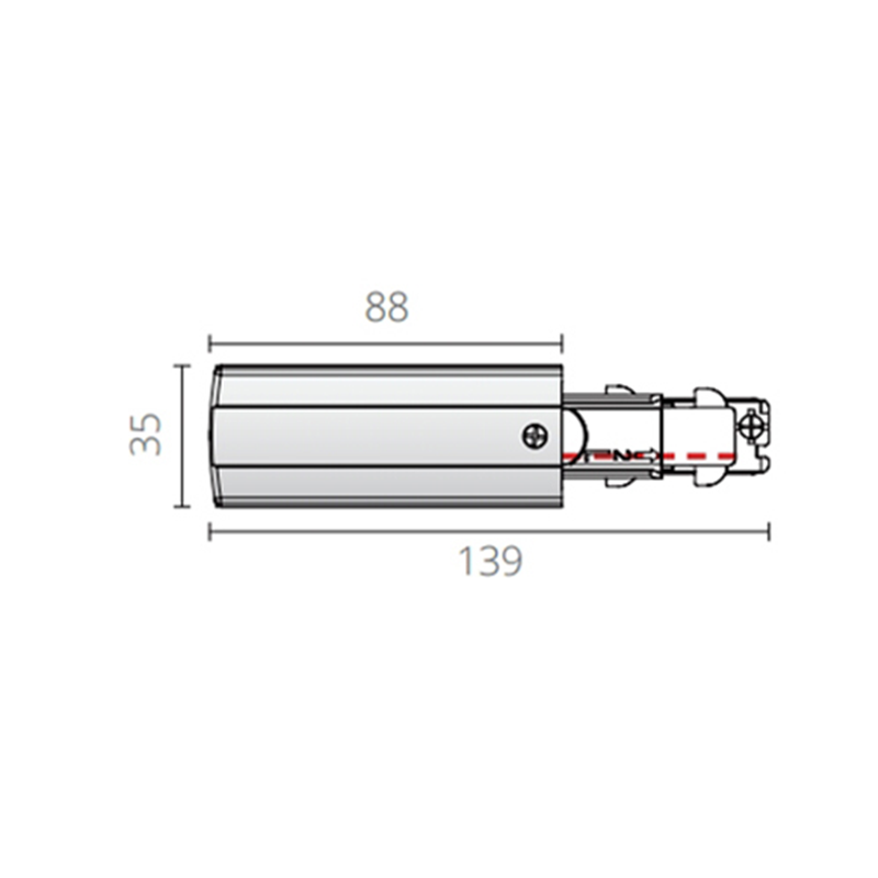 LED Track Rail -  - 4