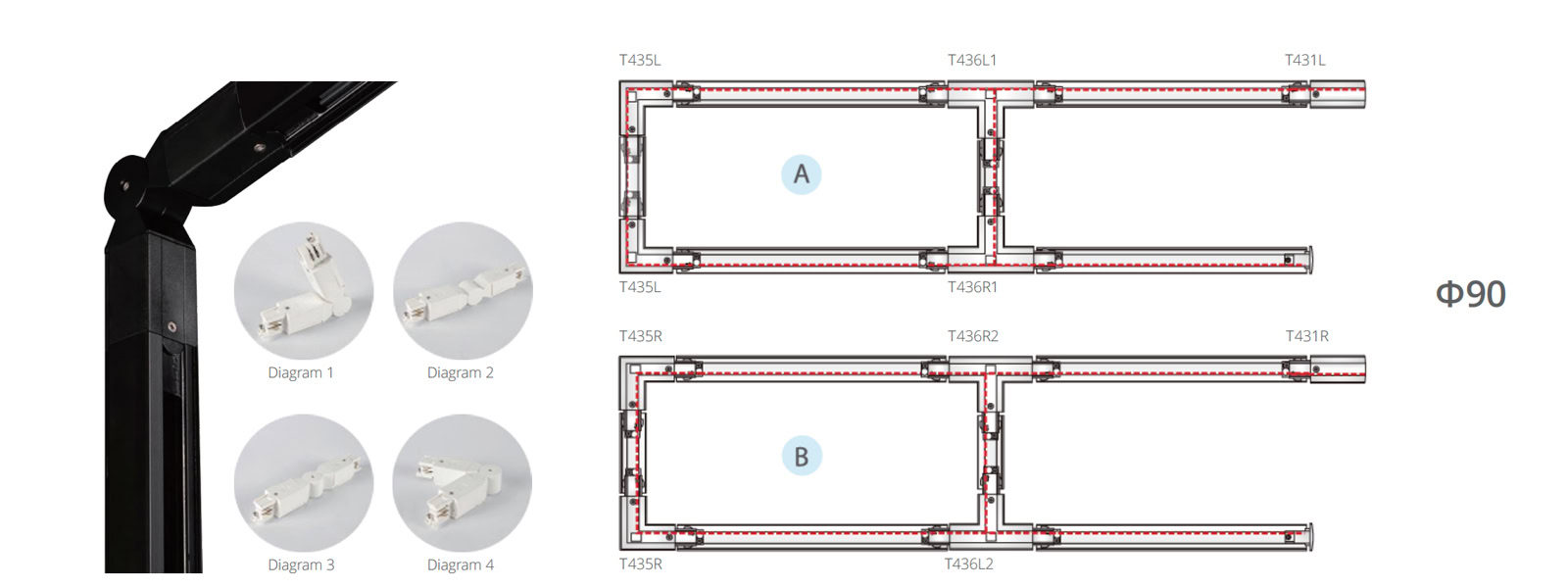 Surface LED Track -  - 34