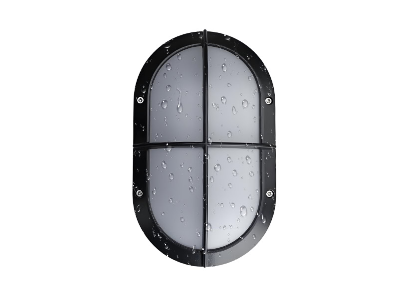 Oval bulkhead outdoor light - NA Series C Model -  - 6