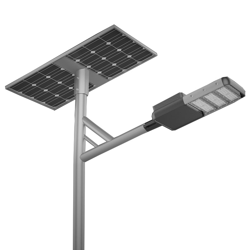 seperated solar road lamp 3 módulos
