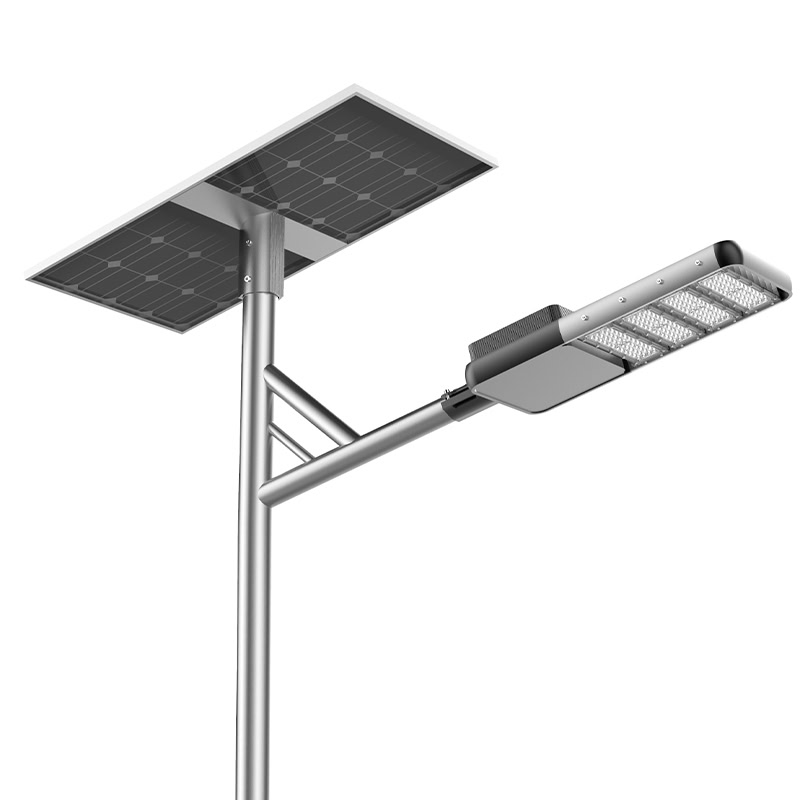 seperated solar road lamp 4 módulos