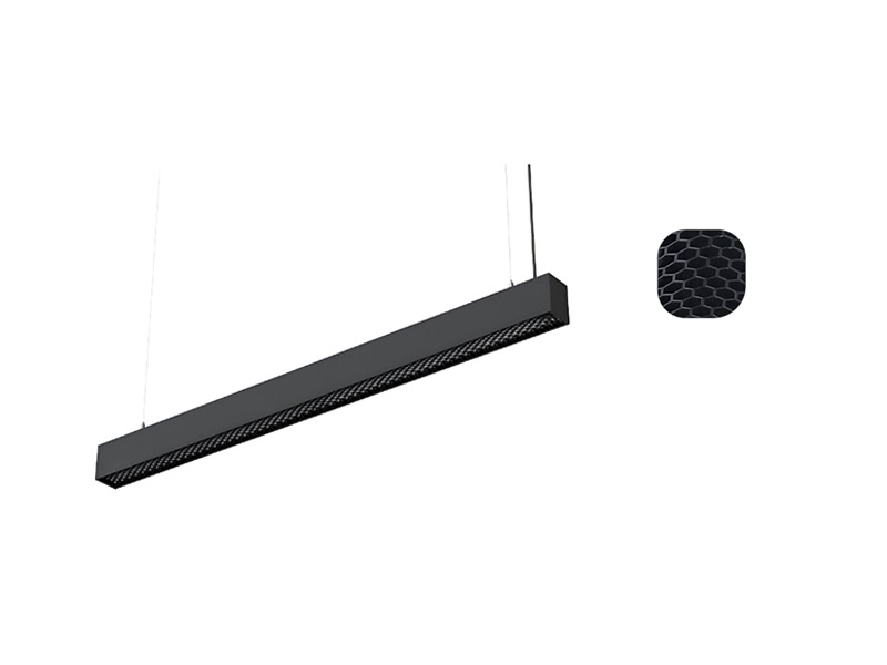 ceiling linear light honeycomb network
