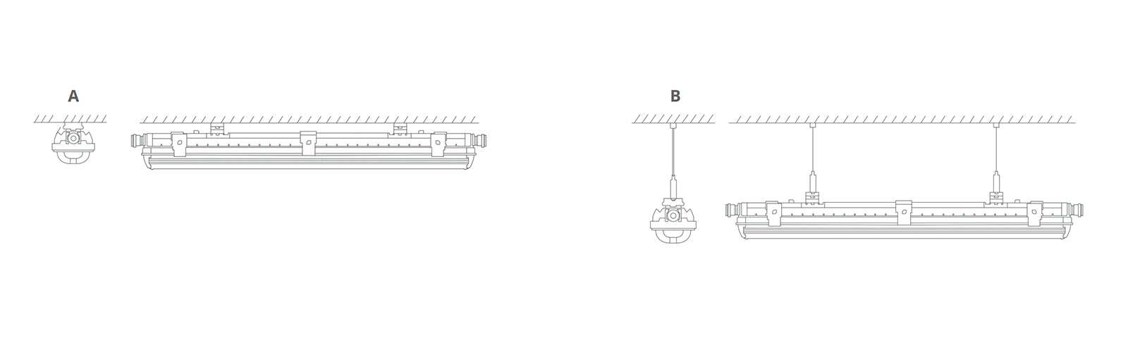 led batten lamp - TS Series -  - 7