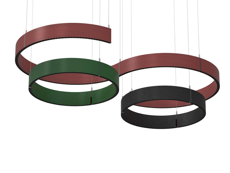 Effetto modulare lineare a pendente LED