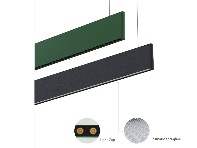 Pendente a LED lineare con accessori