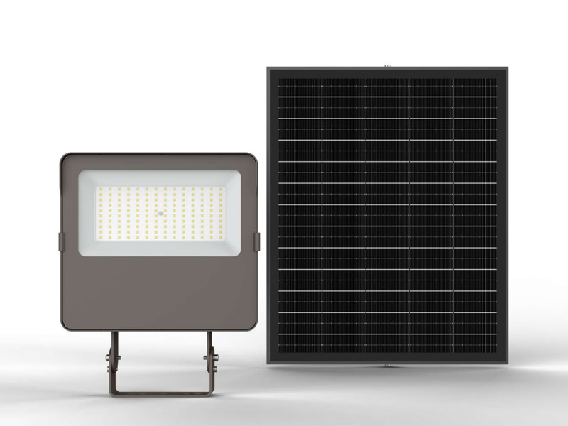 led solar outdoor flood panel