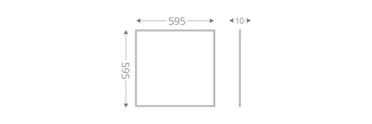 Edge lit LED Panel -  - 15