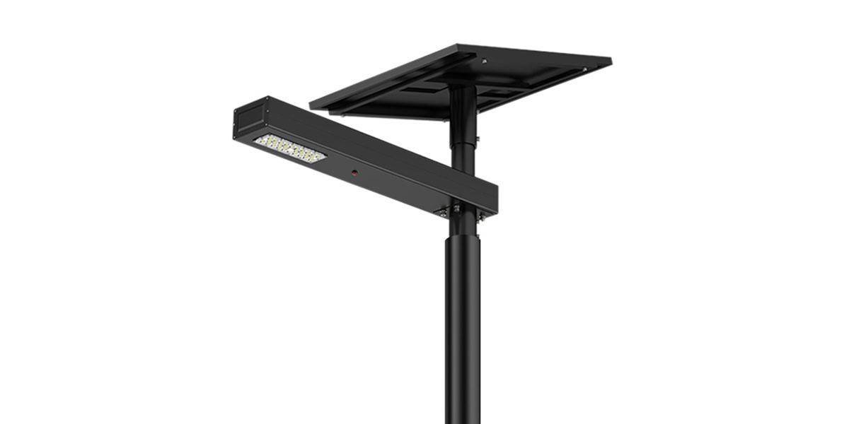 2 en 1 solar street light sensor