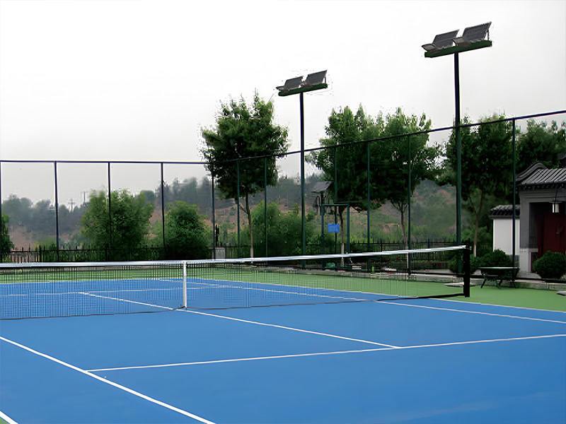 Flood Solar LED Lamp application in square