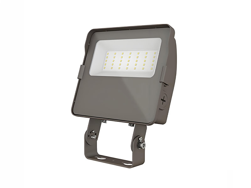 Solar flood light dimming control