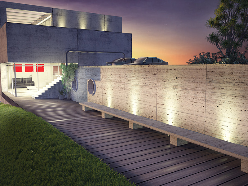 In Ground Landscape Lights Mini Square Series -  - 12