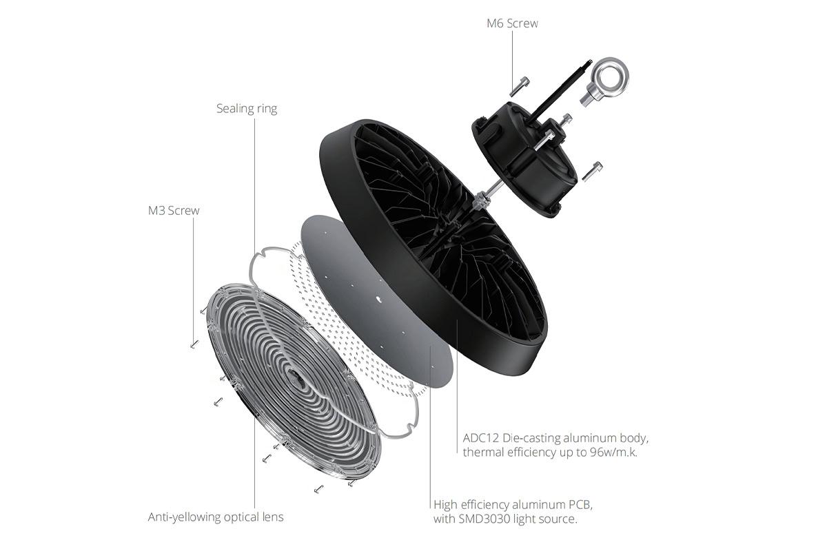 UFO High Bay - U6 Series -  - 1