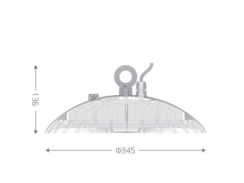 NSF Food Grade High Bay Light - U14 Series -  - 20