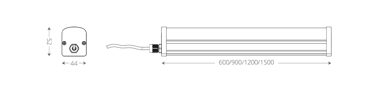 LED Tri Proof Lamp - TF Series -  - 8