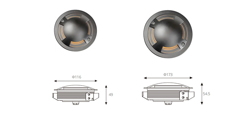 LED Inground Side Light Series -  - 14