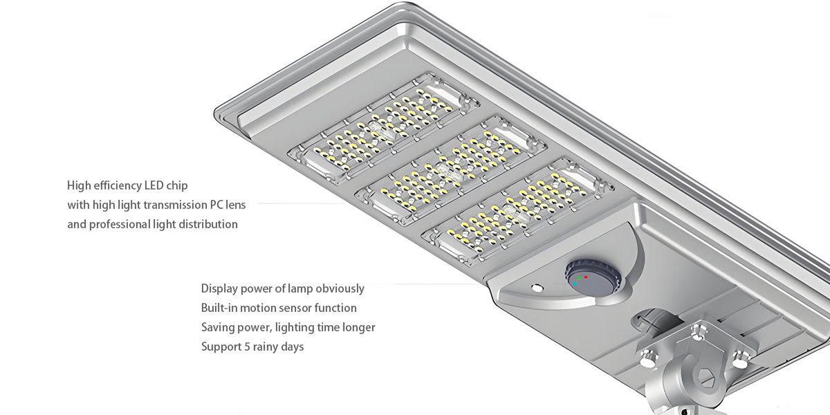 solar street light integrated details