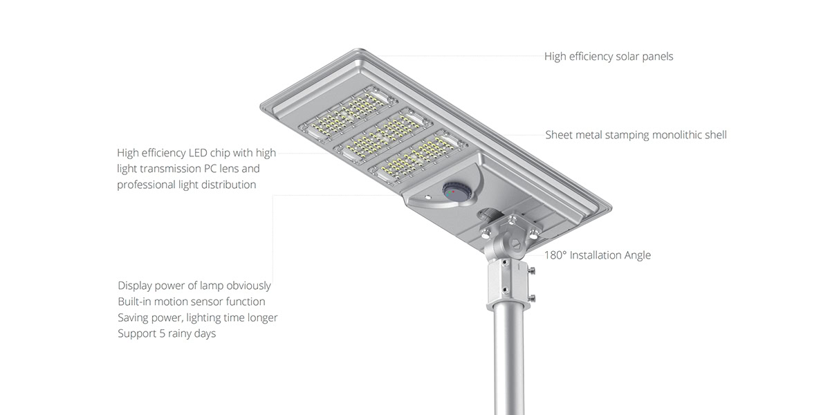 solar street light integrated introduction