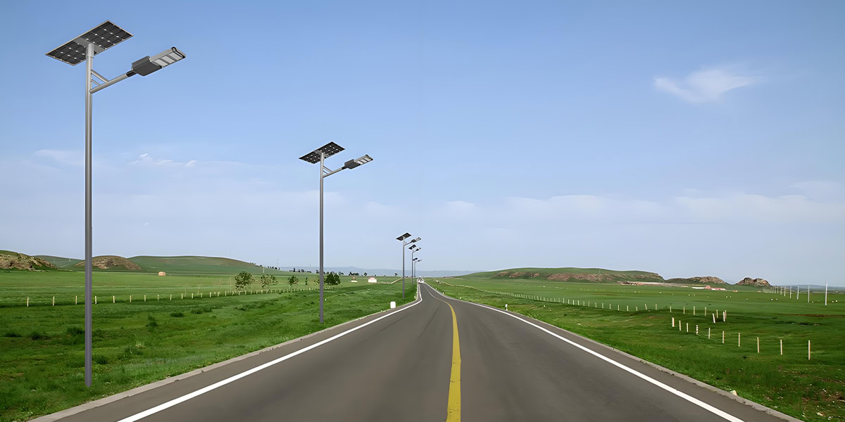 Два в одном применении Solar Street Light