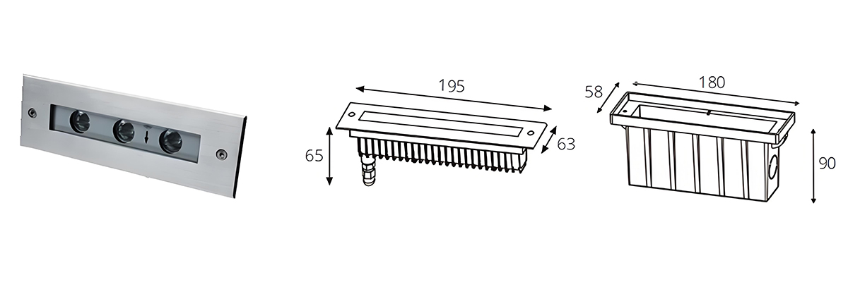 Inground Light Fixtures - L2 Series -  - 9